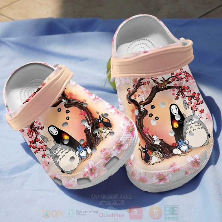 Sakura-Floral-Crocband-Crocs-Clog-Shoes-1