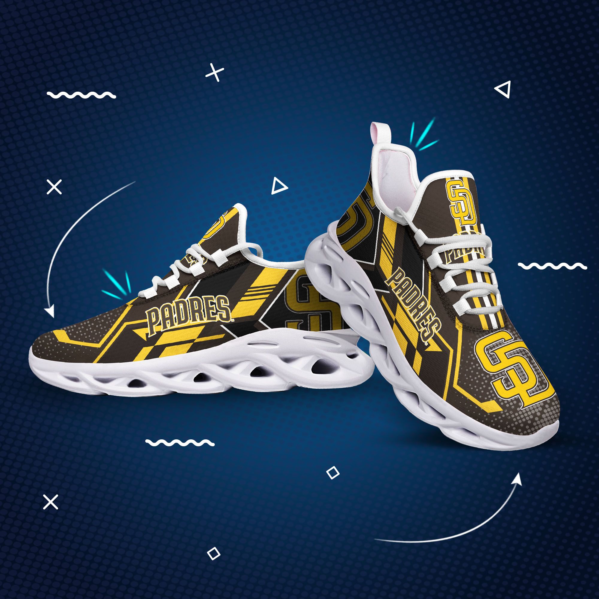 San-Diego-Padres-Mlb-Max-Soul-Clunky-Shoes-3