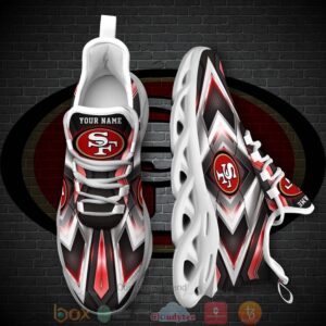 San Francisco 49Ers Nfl Personalized Clunky Max Soul Shoes