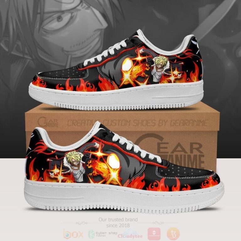 Sanji-Black-Leg-Air-Anime-One-Piece-Air-Force-Shoes-1