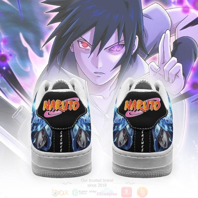 Sasuke-Uchiha-Anime-Leather-Air-Force-Shoes-3