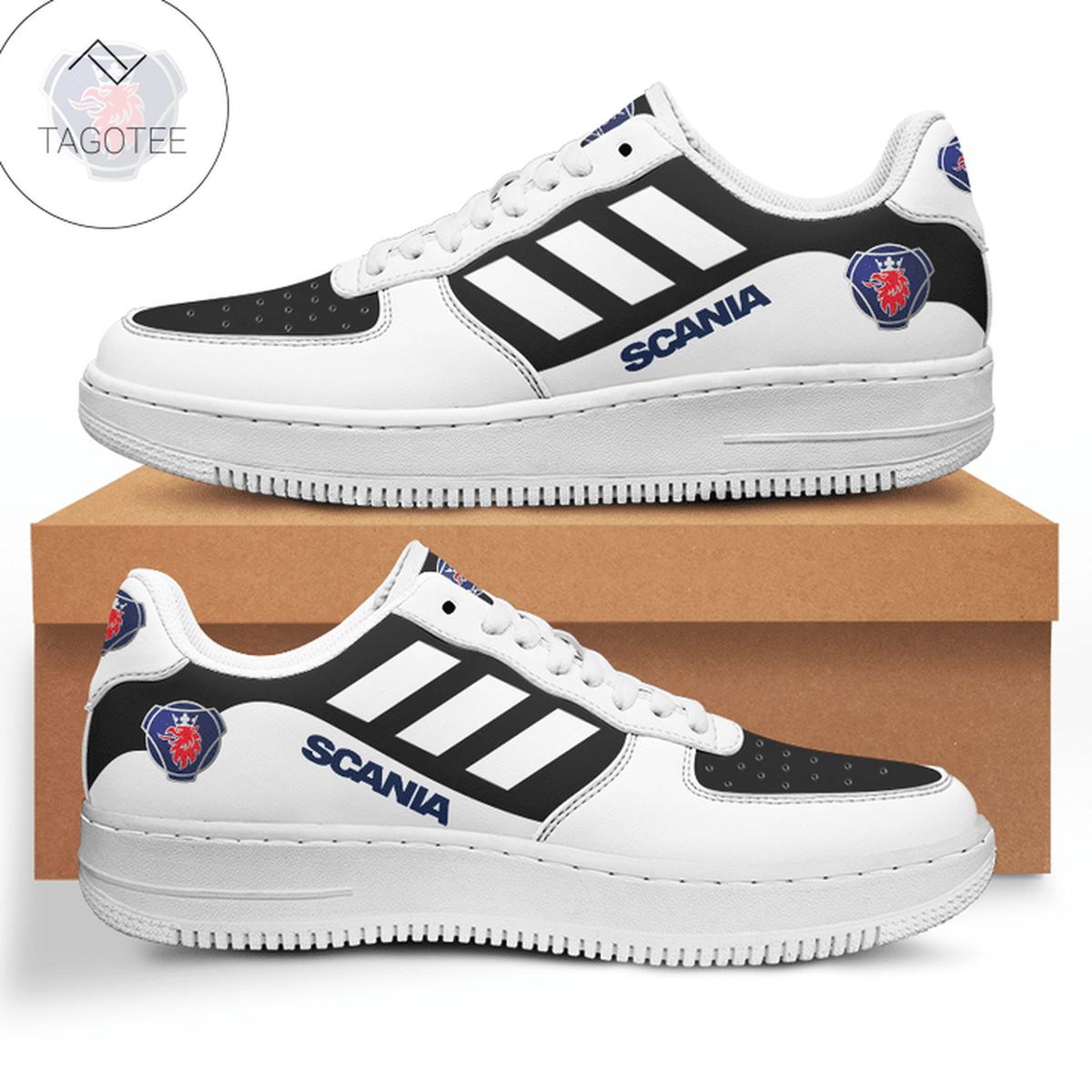 Scania White And Black Air Force 1 Shoes Scania White And Black Air Force 1 Shoes