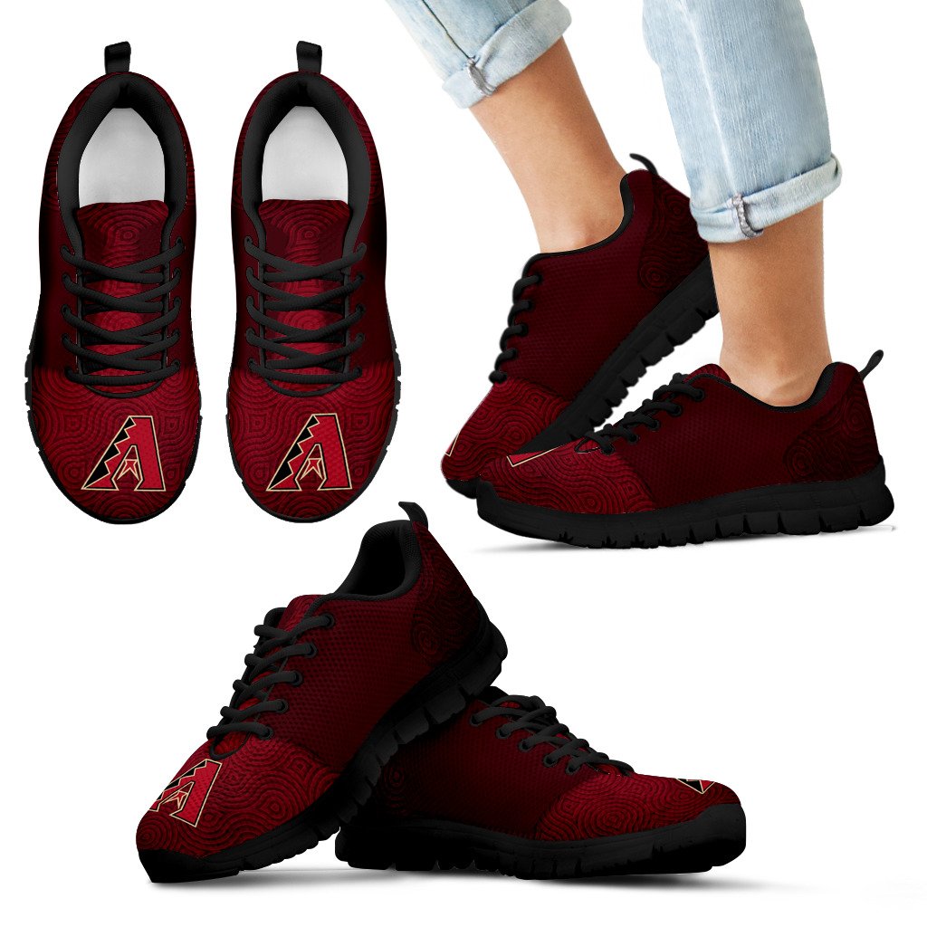 Seamless Line Magical Wave Beautiful Arizona Diamondbacks Sneakers Seamless Line Magical Wave Beautiful Arizona Diamondbacks Sneakers