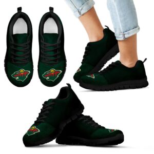 Seamless Line Magical Wave Beautiful Minnesota Wild Sneakers