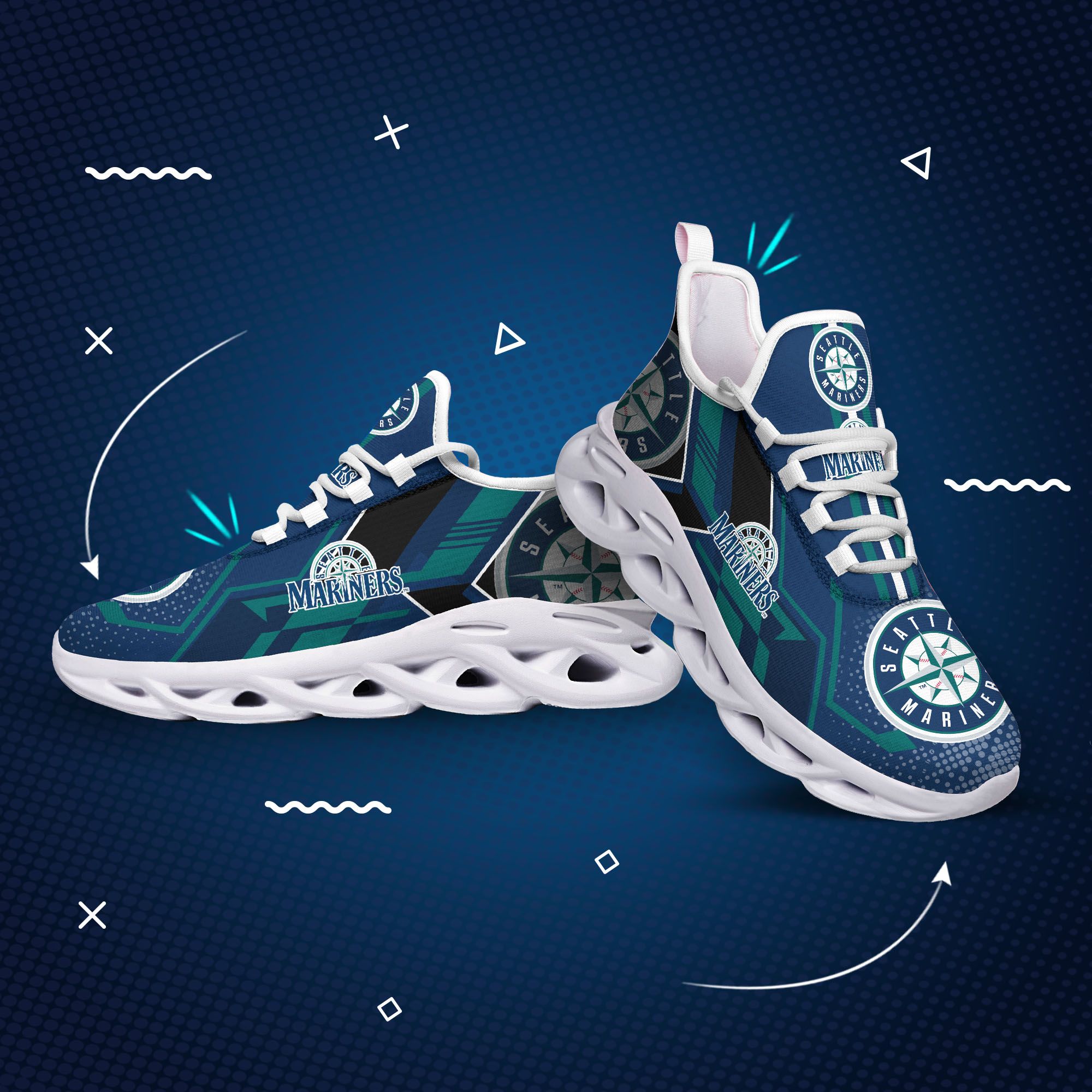 Seattle-Mariners-Mlb-Max-Soul-Clunky-Shoes-2