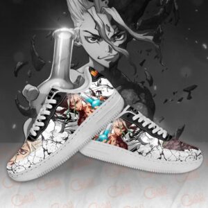 Senku Ishigami Dr Stone Anime Air Force Shoes