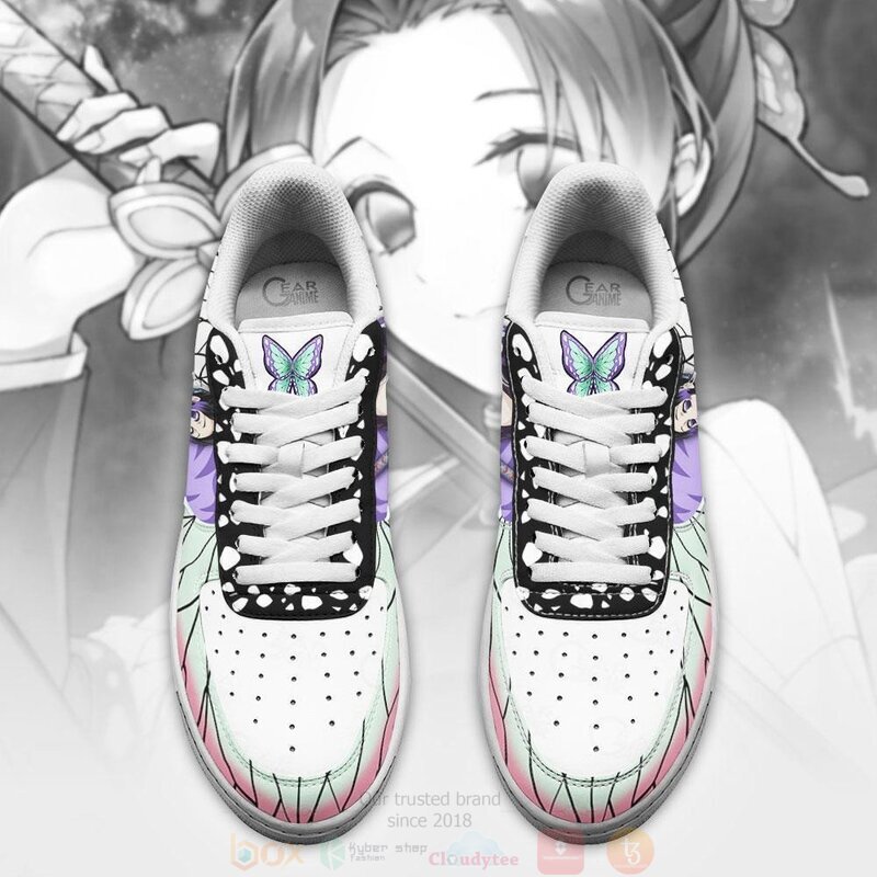 Shinobu Kocho Air Anime Demon Slayer Air Force Shoes Shinobu Kocho Air Anime Demon Slayer Air Force Shoes
