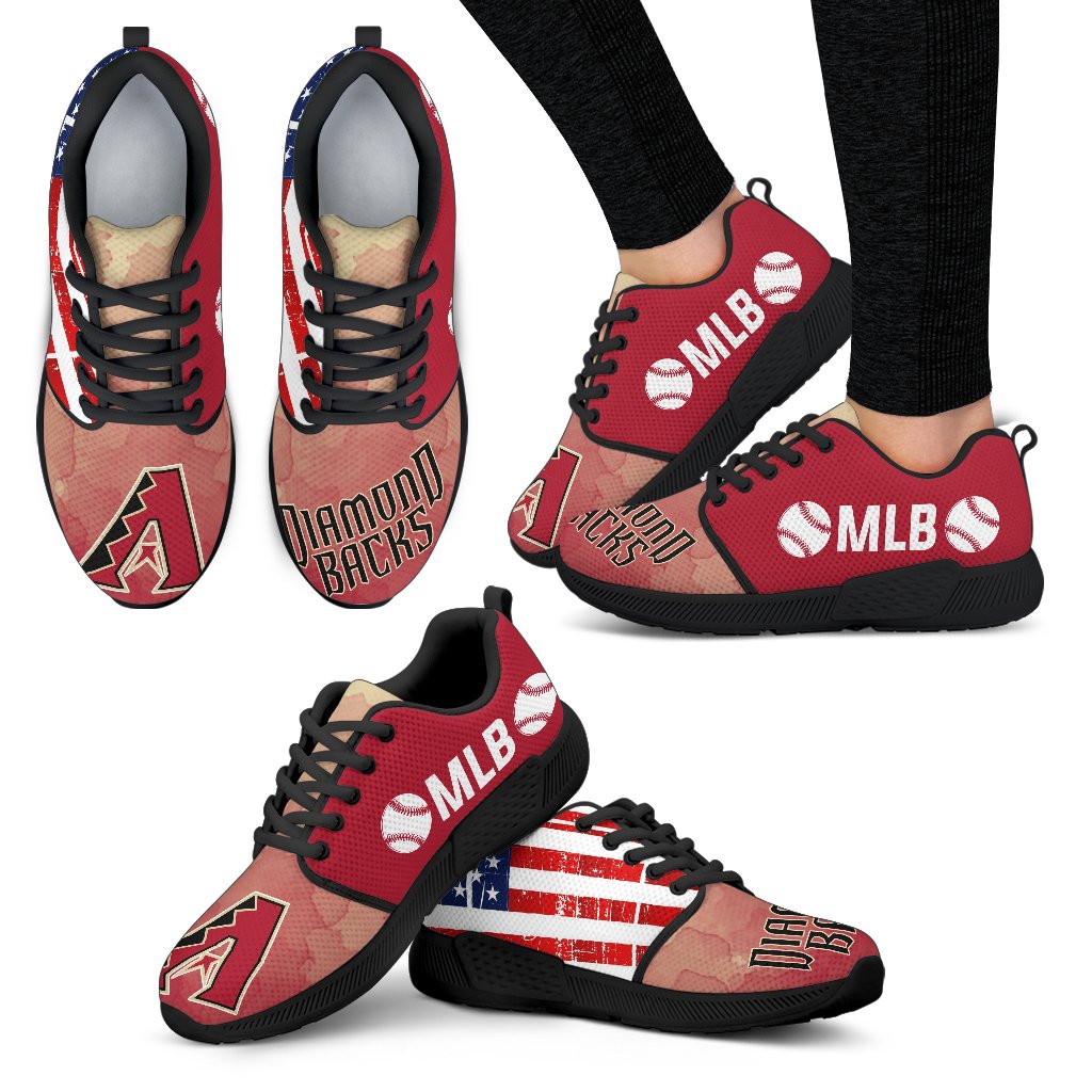 Simple Fashion Arizona Diamondbacks Shoes Athletic Sneakers Simple Fashion Arizona Diamondbacks Shoes Athletic Sneakers
