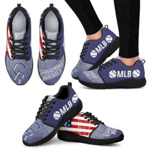 Simple Fashion Colorado Rockies Shoes Athletic Sneakers