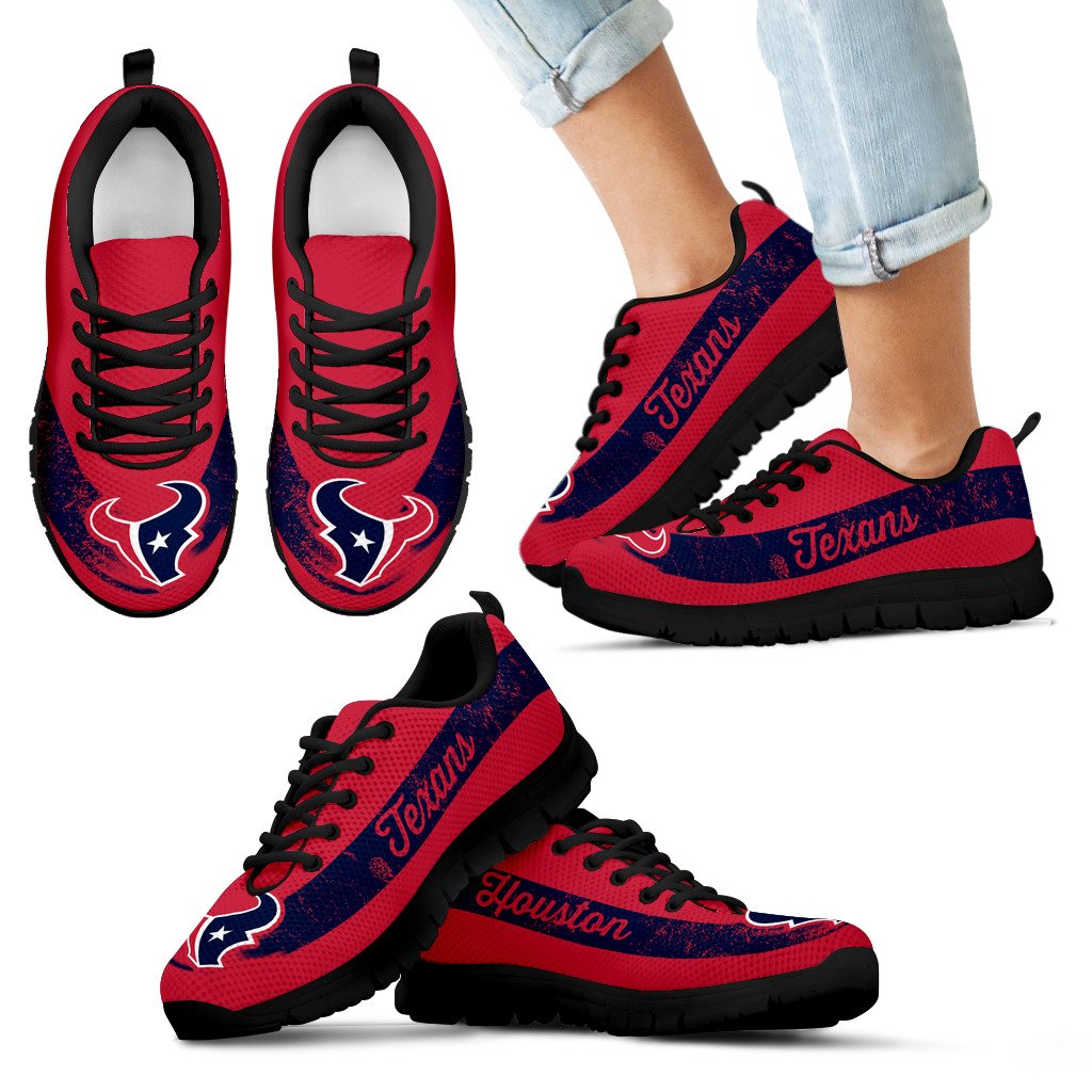 Single Line Logo Houston Texans Sneakers Single Line Logo Houston Texans Sneakers