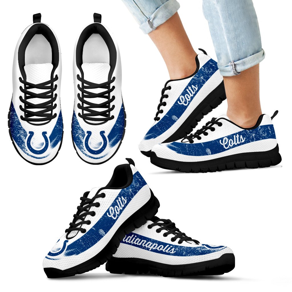 Single Line Logo Indianapolis Colts Sneakers Single Line Logo Indianapolis Colts Sneakers