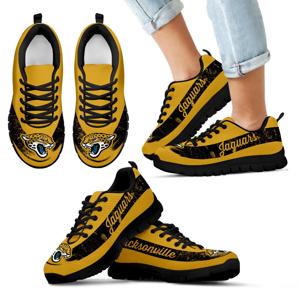 Single Line Logo Jacksonville Jaguars Sneakers Single Line Logo Jacksonville Jaguars Sneakers