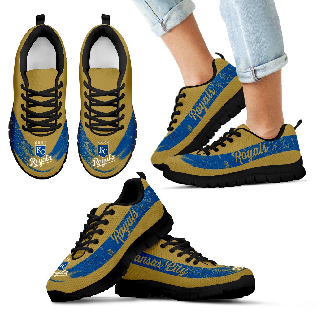 Single Line Logo Kansas City Royals Sneakers Single Line Logo Kansas City Royals Sneakers