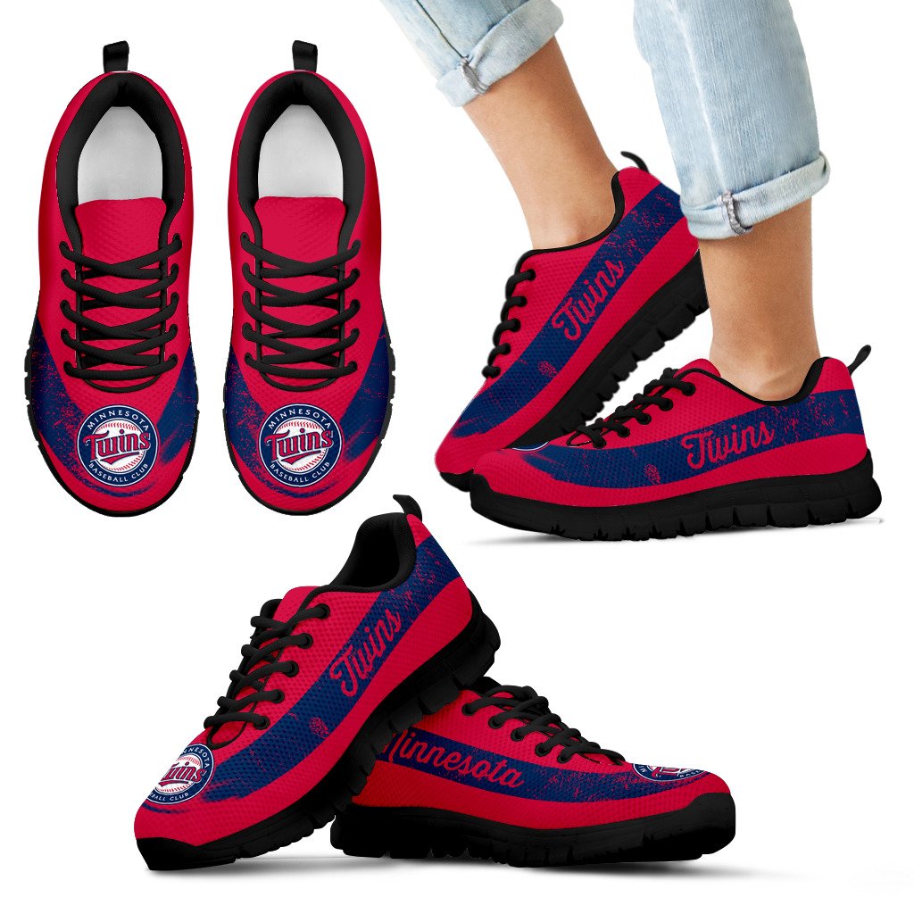 Single Line Logo Minnesota Twins Sneakers Single Line Logo Minnesota Twins Sneakers