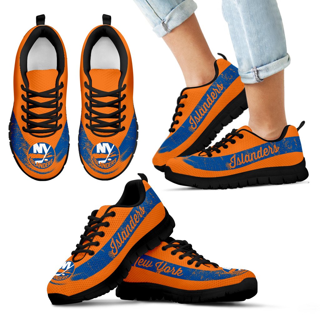Single Line Logo New York Islanders Sneakers Single Line Logo New York Islanders Sneakers