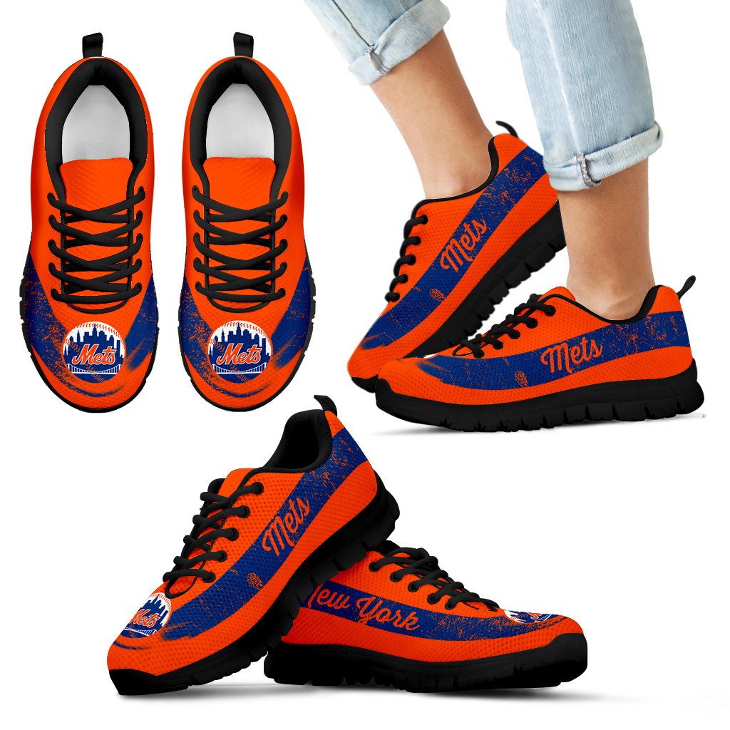 Single Line Logo New York Mets Sneakers Single Line Logo New York Mets Sneakers