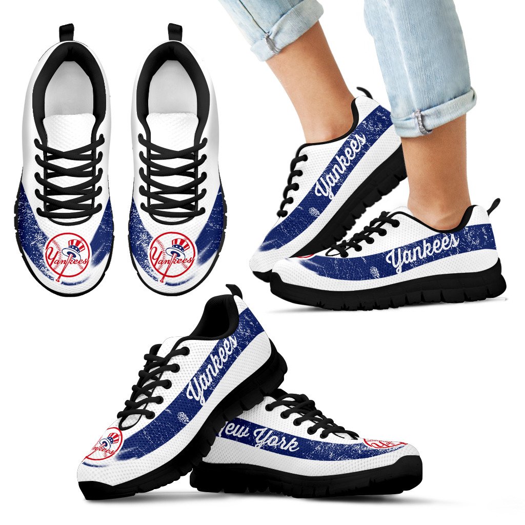 Single Line Logo New York Yankees Sneakers Single Line Logo New York Yankees Sneakers