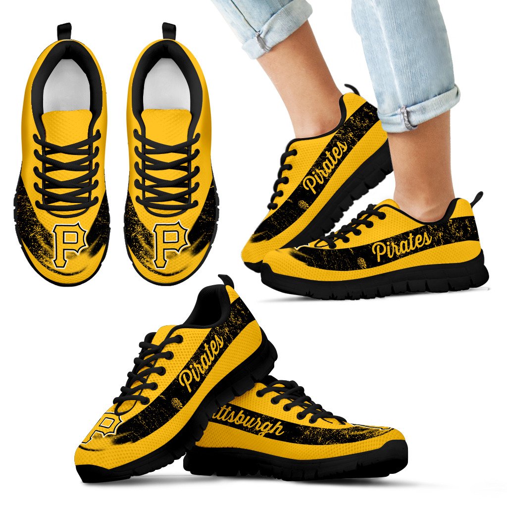Single Line Logo Pittsburgh Pirates Sneakers Single Line Logo Pittsburgh Pirates Sneakers