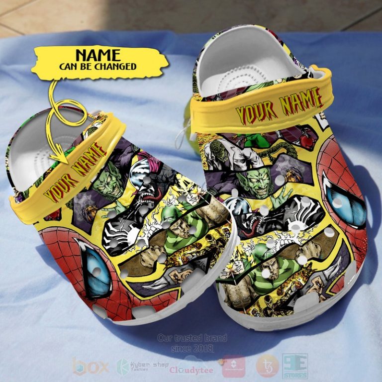 Sinister-Six-Custom-Name-Crocband-Crocs-Clog-Shoes-1