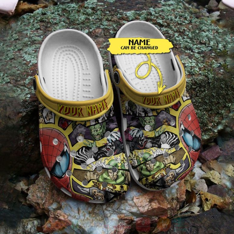 Sinister-Six-Custom-Name-Crocband-Crocs-Clog-Shoes-2