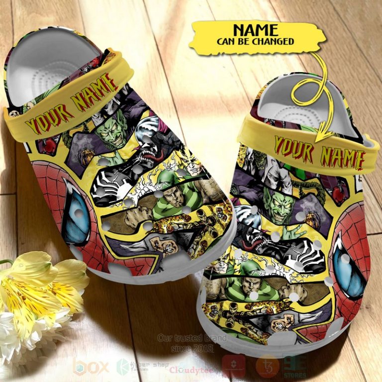 Sinister-Six-Custom-Name-Crocband-Crocs-Clog-Shoes-3