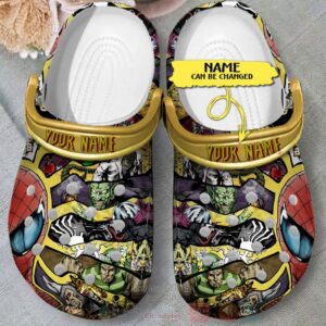 Sinister Six Custom Name Crocband Crocs Clog Shoes