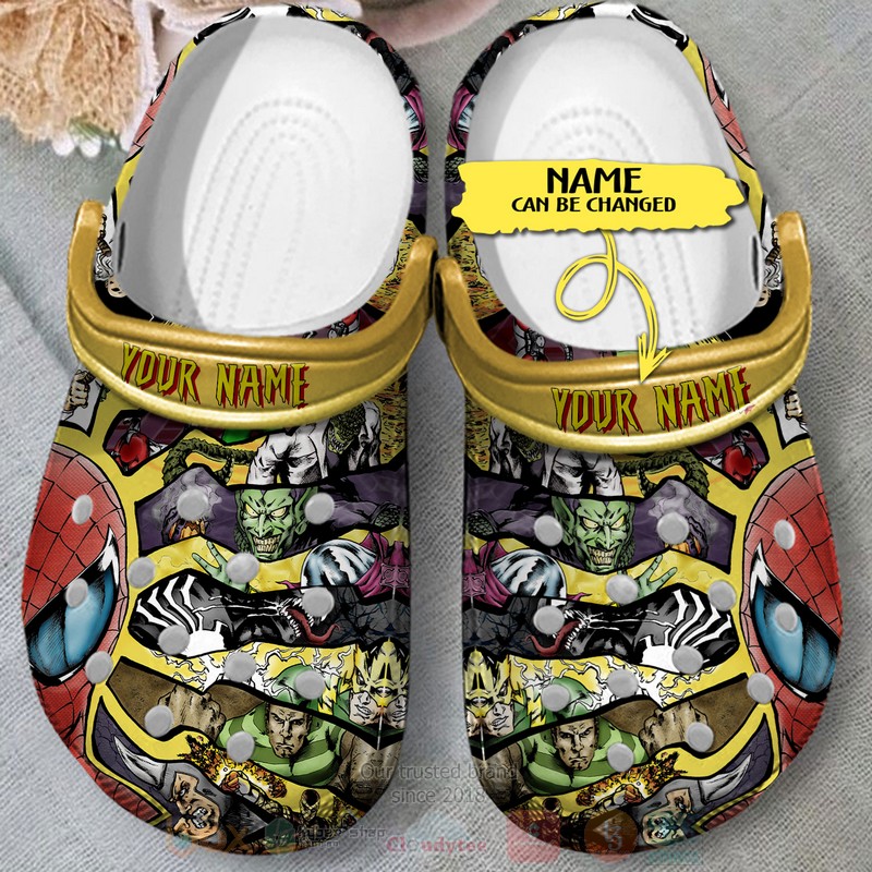 Sinister Six Custom Name Crocband Crocs Clog Shoes Sinister Six Custom Name Crocband Crocs Clog Shoes