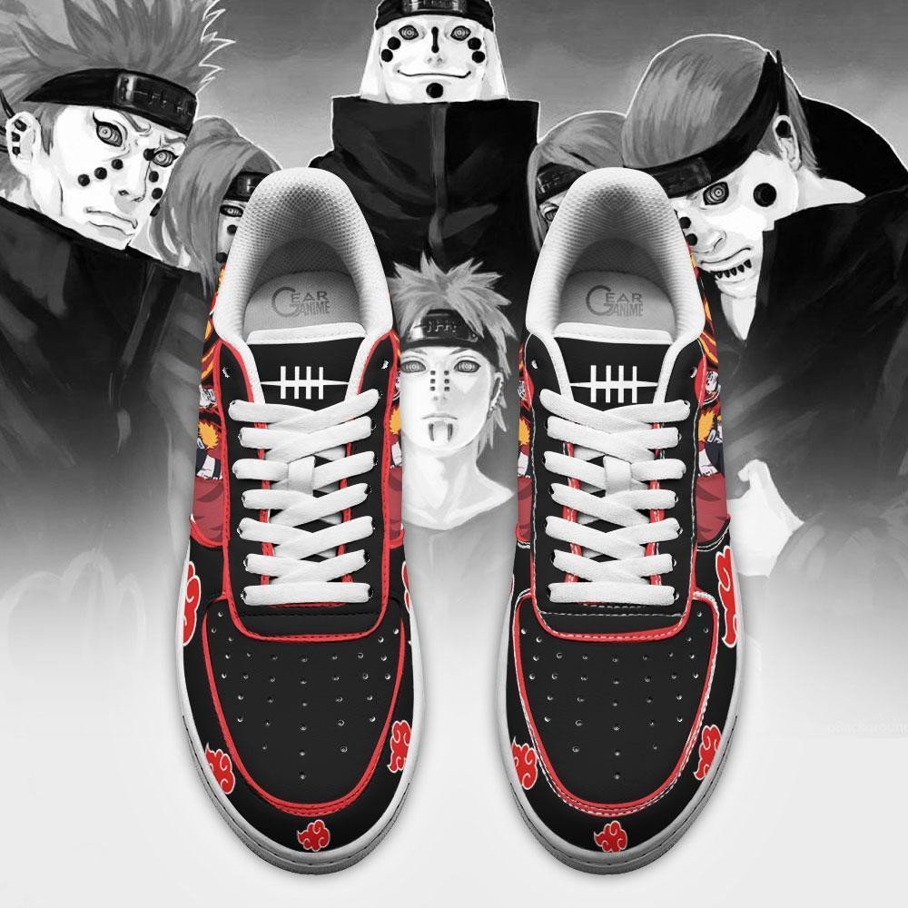 Six Paths Of Pain Akatsuki Pain Anime Air Force Shoes Six Paths Of Pain Akatsuki Pain Anime Air Force Shoes