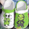 Skellington And Grinch Halloween Cute Crocband Crocs Clog Shoes