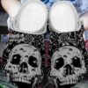 Skull And Rose Classic Crocs Gift