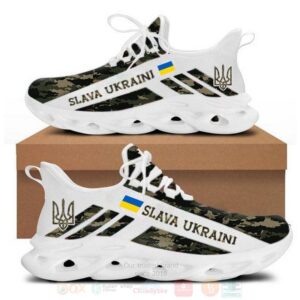 Slava Ukraini Camo Clunky Max Soul Shoes