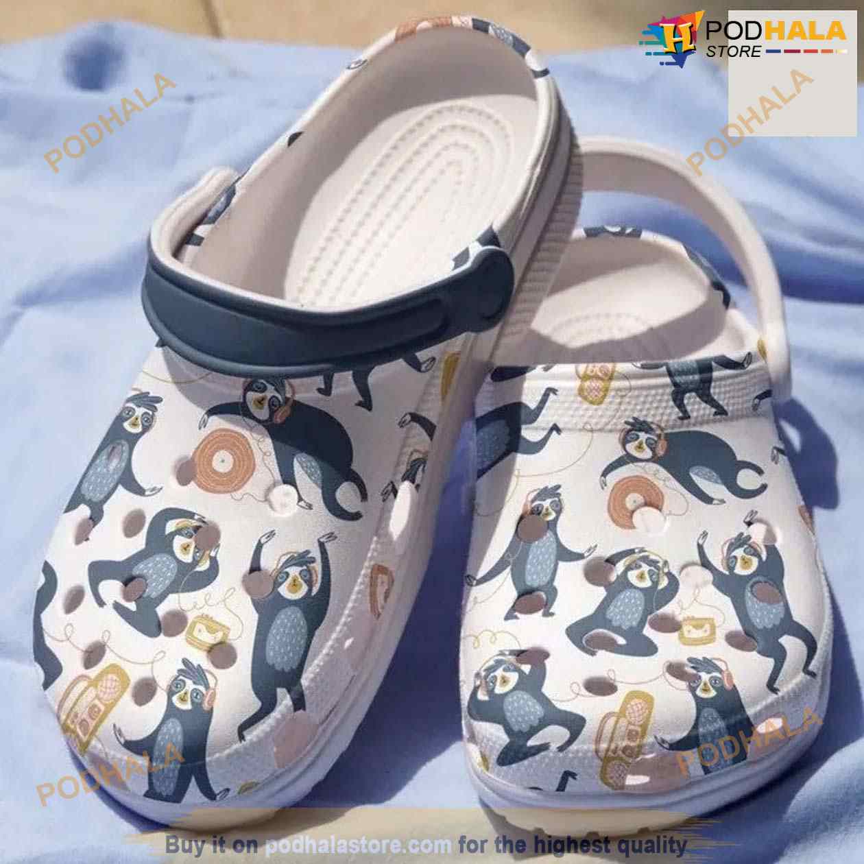 Sloth Chill Cute Animal Crocs Clog Shoes Sloth Chill Cute Animal Crocs Clog Shoes