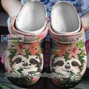 Sloth Floral Crocs Gift