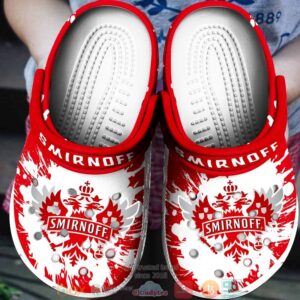 Smirnoff Red Vodka Drinking Crocband Clog Shoes