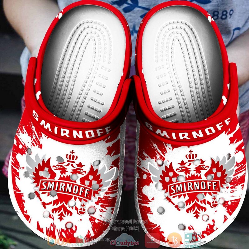 Smirnoff Red Vodka Drinking Crocband Clog Shoes Smirnoff Red Vodka Drinking Crocband Clog Shoes