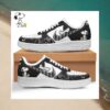 Snoopy Black Air Force 1 Shoes