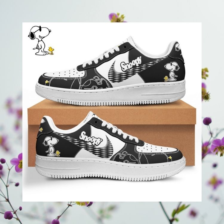 Snoopy-Black-Air-Force-1-Shoes-2
