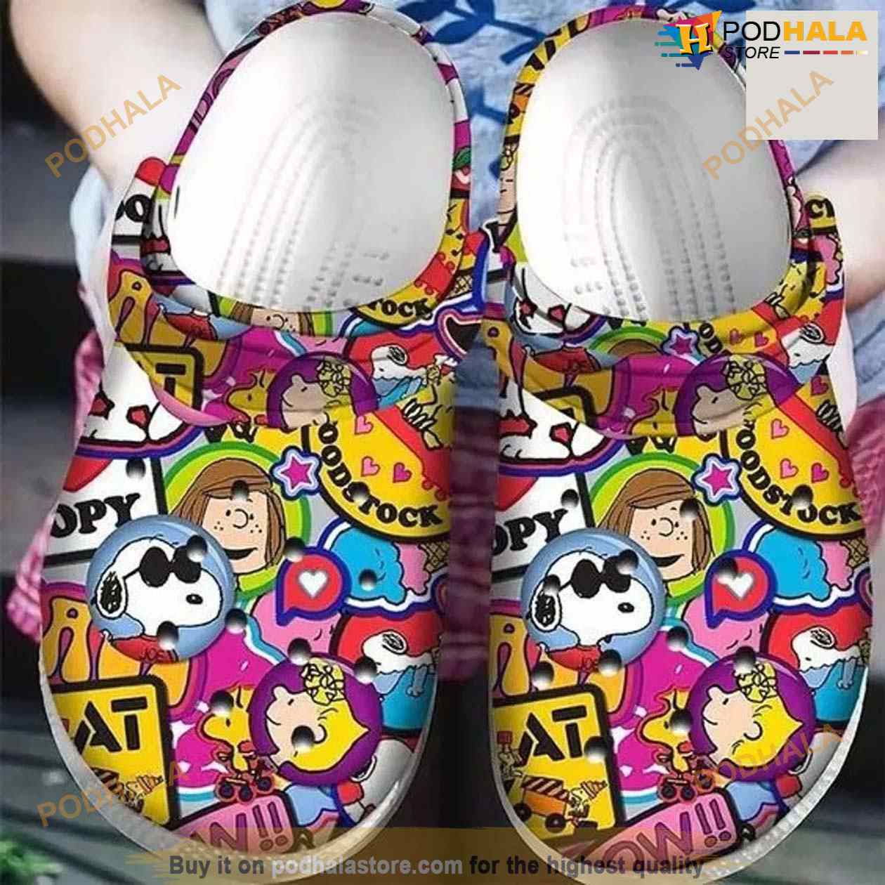 Snoopy Dog & Charlie Brown Peanuts Cartoon Adults Crocs Crocband Clog Shoes For Men Women Snoopy Dog & Charlie Brown Peanuts Cartoon Adults Crocs Crocband Clog Shoes For Men Women