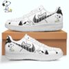 Snoopy White Air Force Shoes