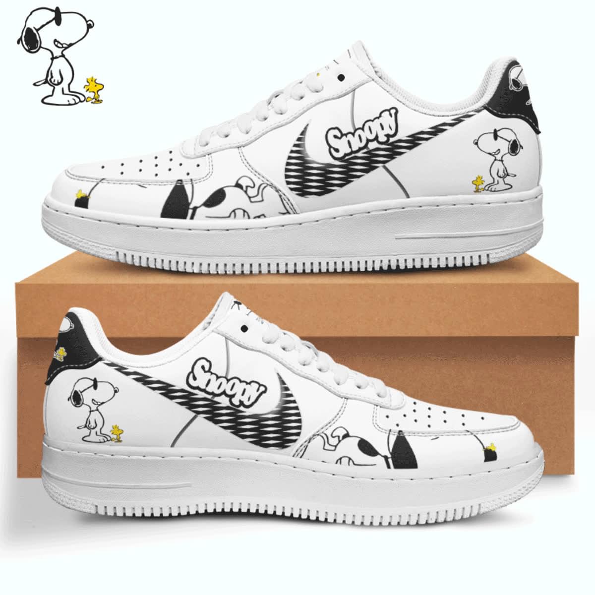 Snoopy White Air Force Shoes Snoopy White Air Force Shoes