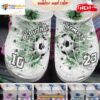 Soccer Classic Watercolor Goalscoring Collection For Unisex Crocs Clog Shoes