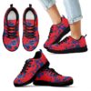 Splatters Watercolor Buffalo Bills Sneakers