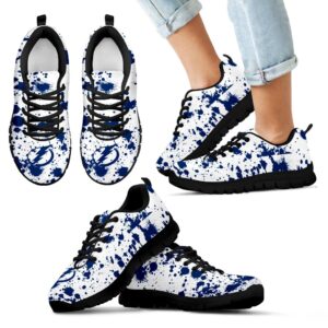 Splatters Watercolor Tampa Bay Lightning Sneakers
