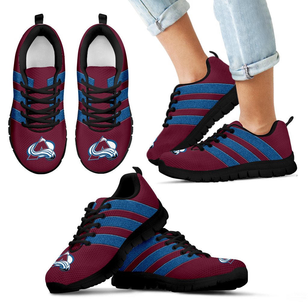 Splendid Line Sporty Colorado Avalanche Sneakers Splendid Line Sporty Colorado Avalanche Sneakers