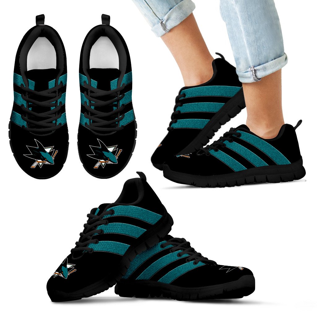 Splendid Line Sporty San Jose Sharks Sneakers Splendid Line Sporty San Jose Sharks Sneakers