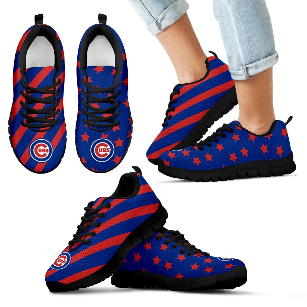 Splendid Star Mix Edge Fabulous Chicago Cubs Sneakers Splendid Star Mix Edge Fabulous Chicago Cubs Sneakers