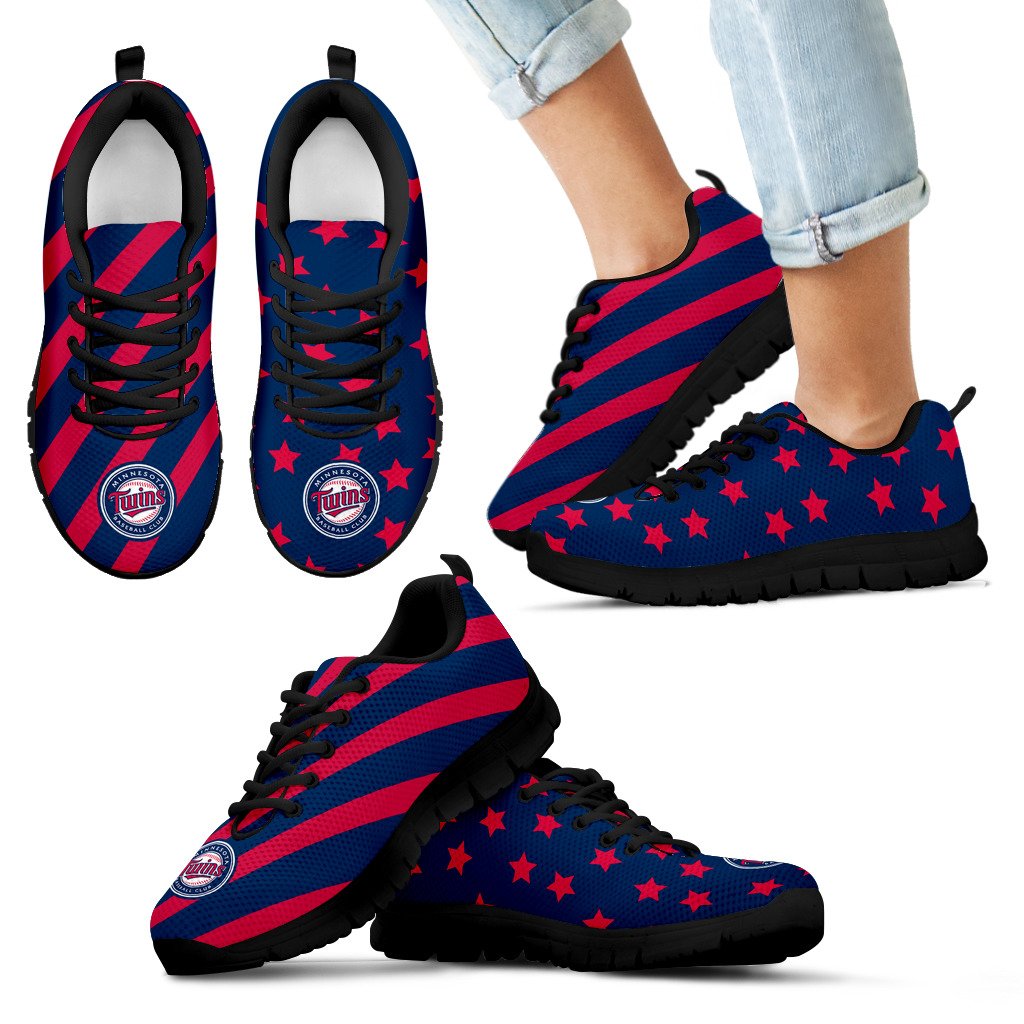 Splendid Star Mix Edge Fabulous Minnesota Twins Sneakers Splendid Star Mix Edge Fabulous Minnesota Twins Sneakers