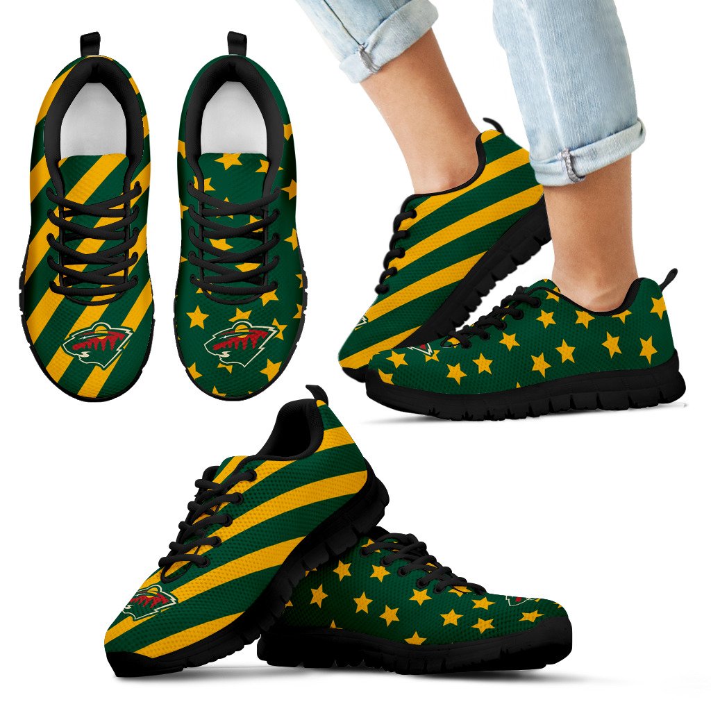 Splendid Star Mix Edge Fabulous Minnesota Wild Sneakers Splendid Star Mix Edge Fabulous Minnesota Wild Sneakers