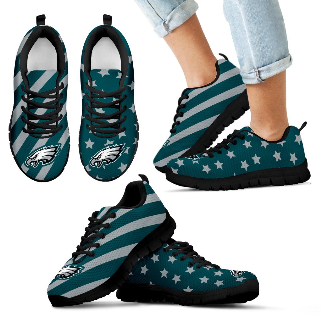 Splendid Star Mix Edge Fabulous Philadelphia Eagles Sneakers Splendid Star Mix Edge Fabulous Philadelphia Eagles Sneakers