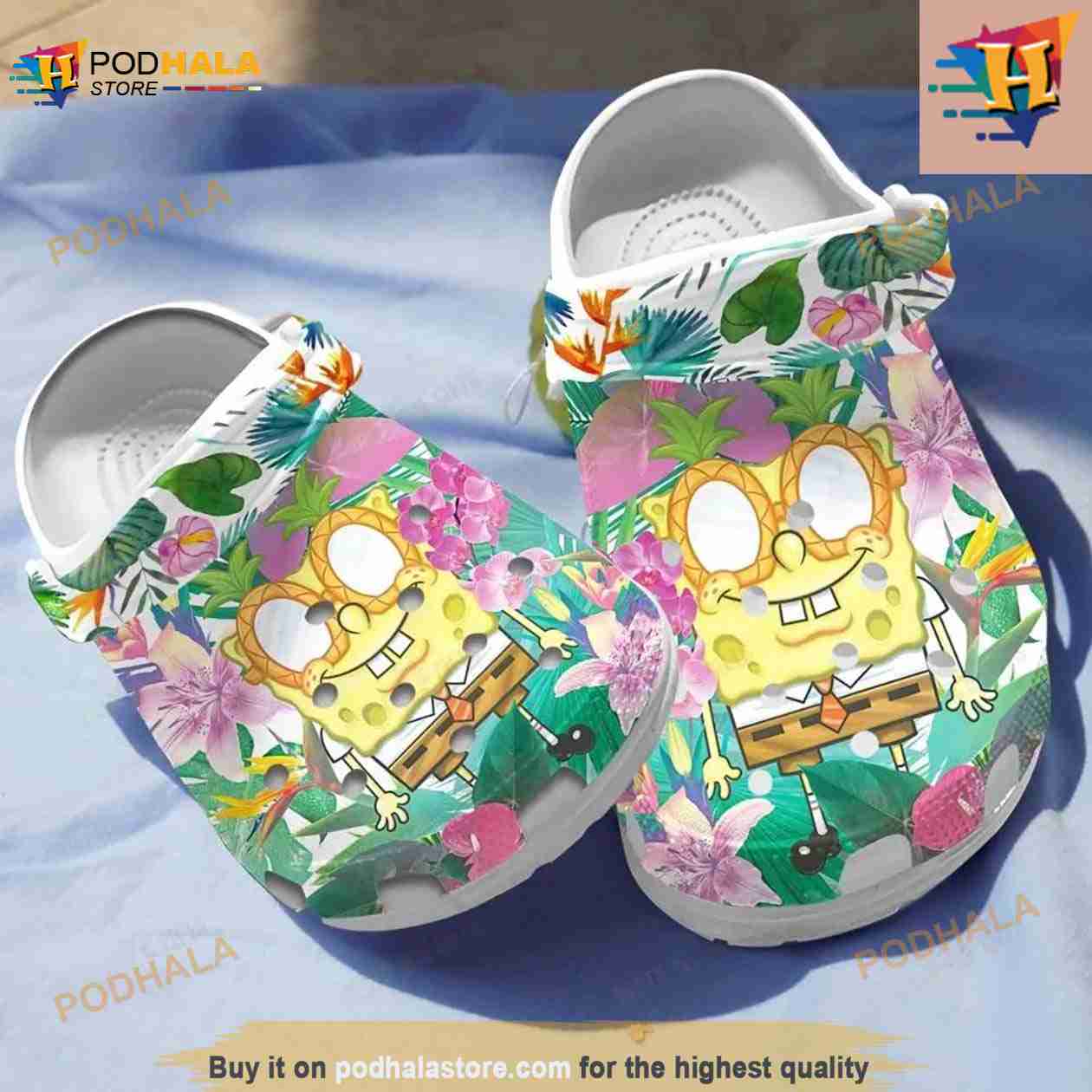 Spongebob Squarepants Classic Crocs Clog Shoes Spongebob Squarepants Classic Crocs Clog Shoes